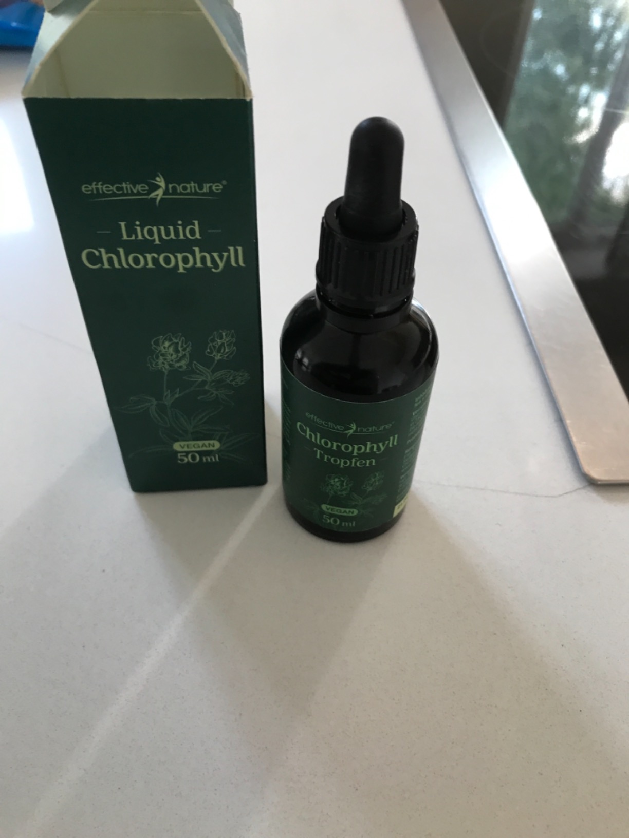 Gutes Chlorophyll aus Alfalfa