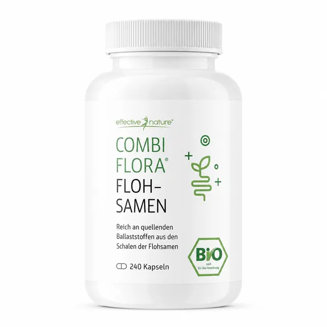 effective-nature-combi-flora-bio-flohsamenschalen-kapseln-psyllium-3600-mg image 1