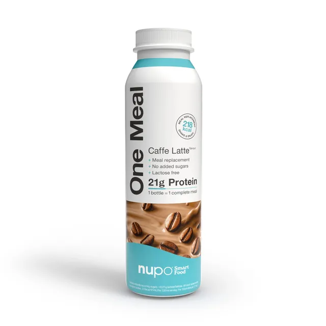 nupo-one-meal-caffe-latte-trinkfertiger-mahlzeitenersatz-shake-12-flaschen image 1