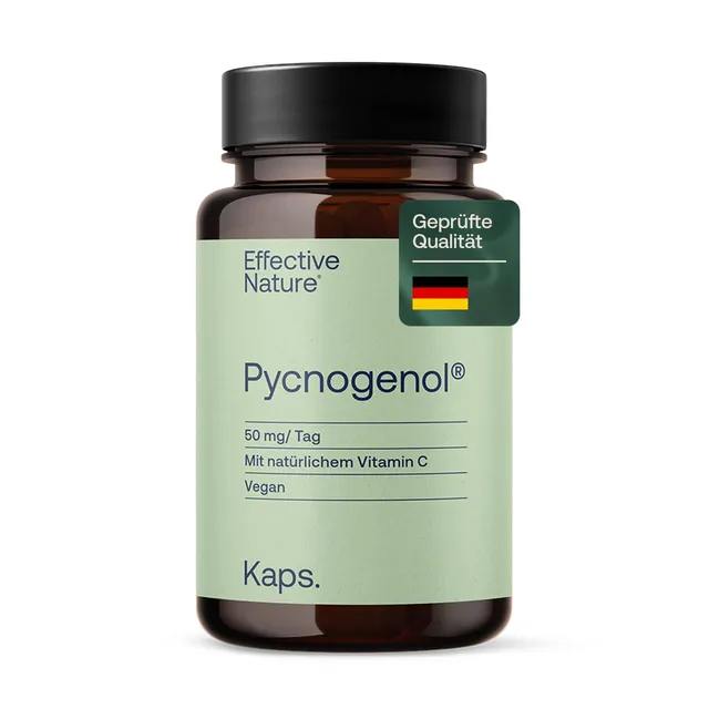 effective-nature-original-pycnogenol-pinienrindenextrakt-kapseln-50-mg-vitamin-c image 1