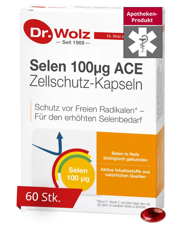 dr-wolz-selen-ace-100-g-vitamin-c-e-kapseln-60-kapseln image 1