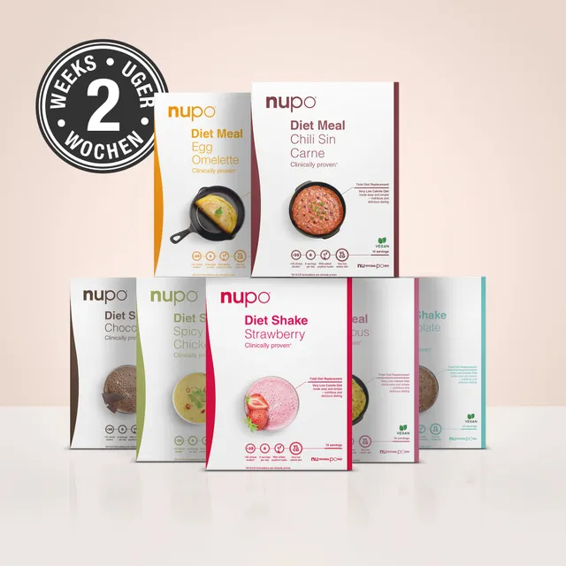 Nupo Diet 2 Wochen Paket – 7 Diätprodukte zur Gewichtsabnahme