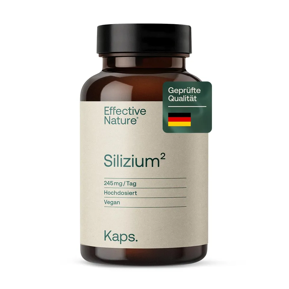 effective-nature-silizium-hochdosiert-zink-kapseln-bambusextrakt image 1