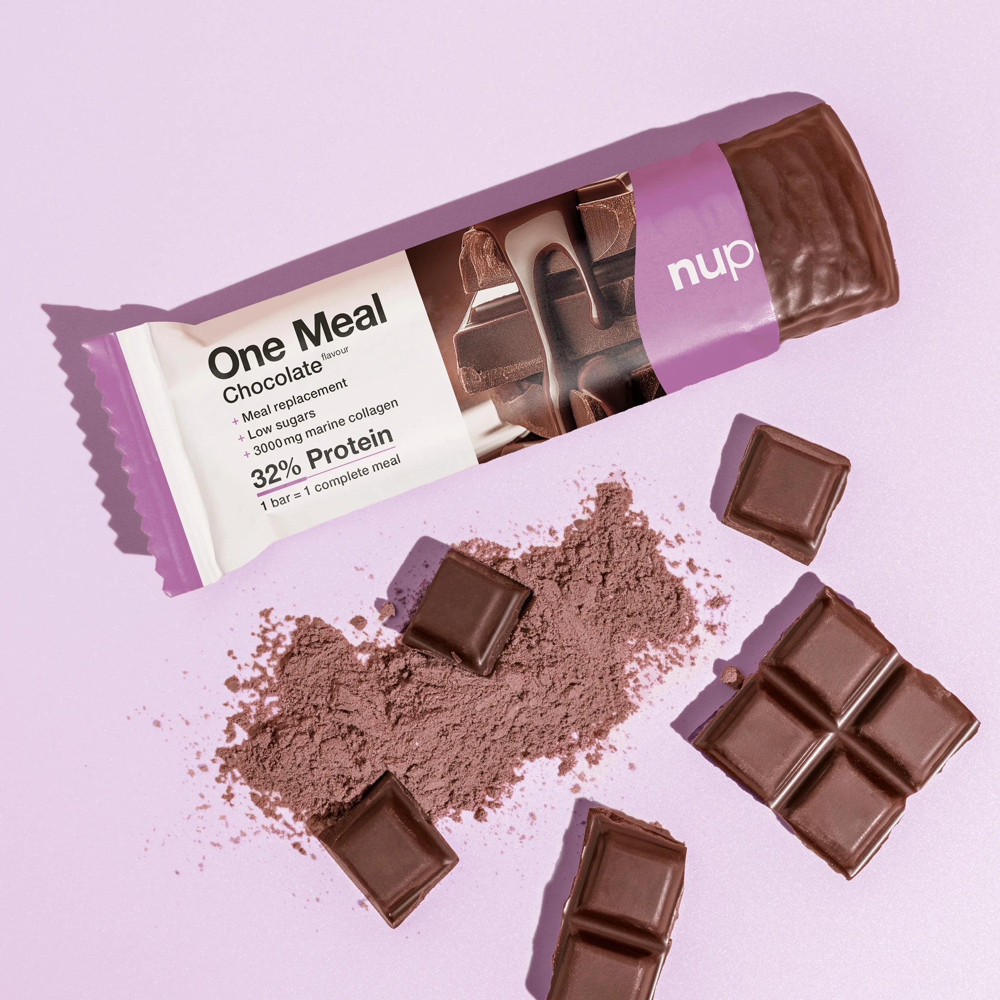 nupo-one-meal-riegel-chocolate-15-st-ck-mahlzeitenersatz-mit-kollagen image 4