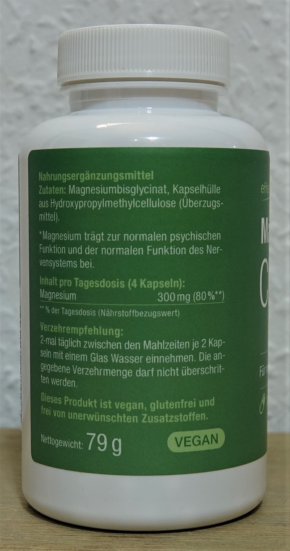 Sehr gut verträgliches Magnesium
