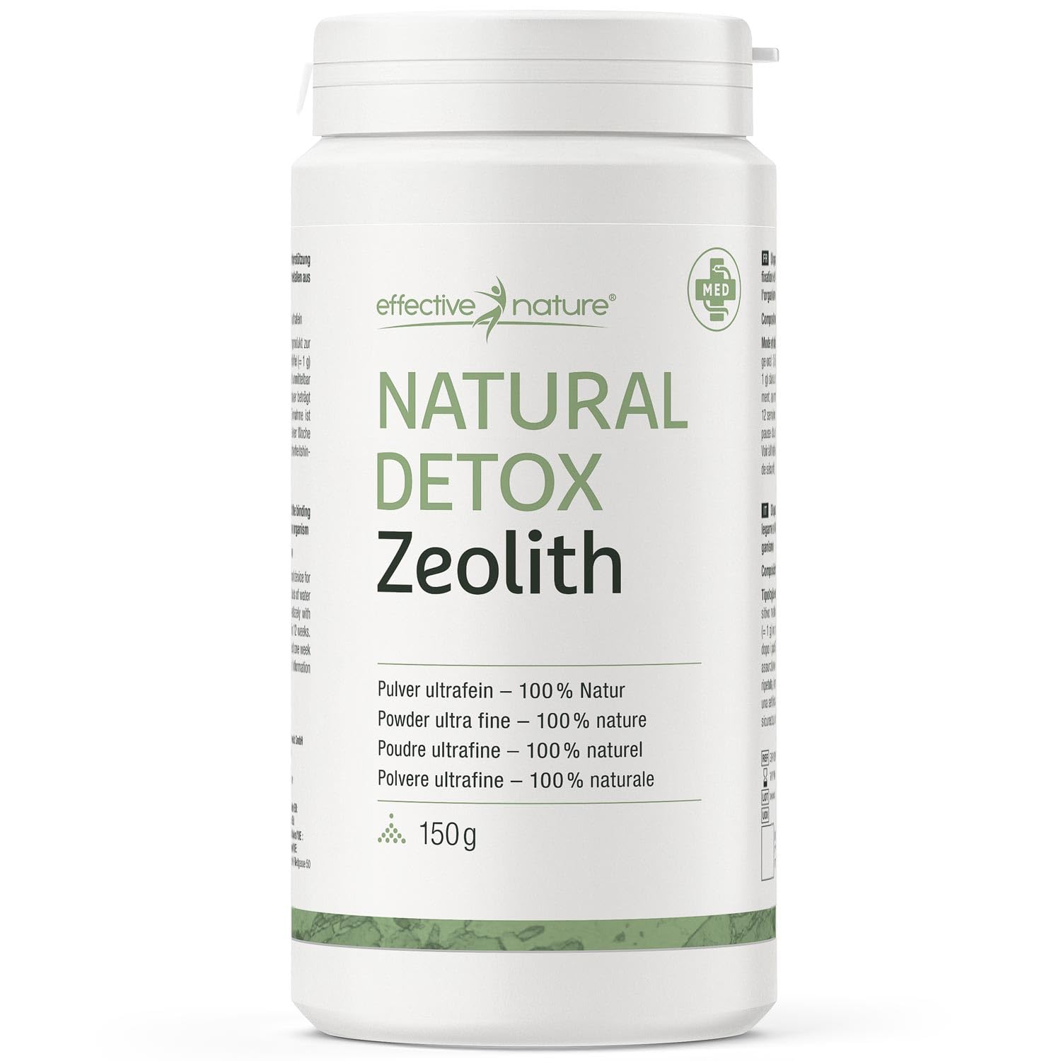 effective-nature-natural-detox-zeolith-pulver-klinoptilolith-150-g-vegan image 1