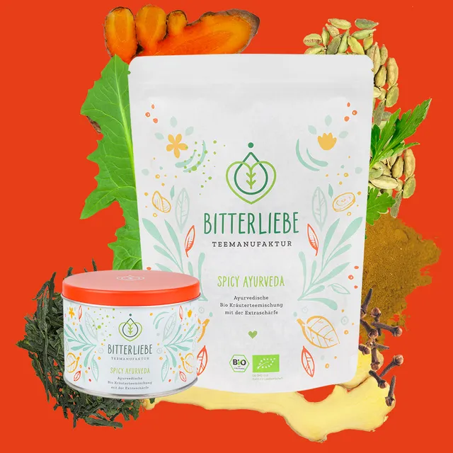 bitterliebe-bio-spicy-ayurveda-set-kr-utertee-mit-zitronengras-und-gew-rzen image 1