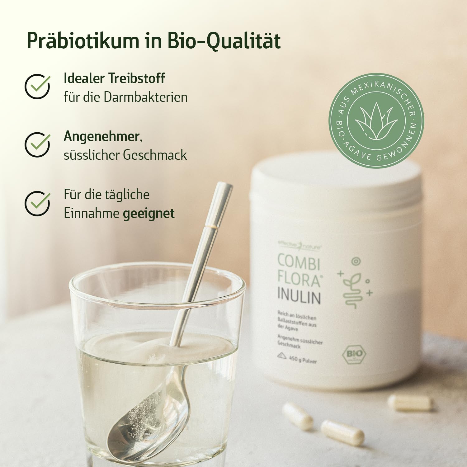 effective-nature-combi-flora-inulin-kapseln-bio-inulin-5000-mg-270-vegane-kapsel image 2