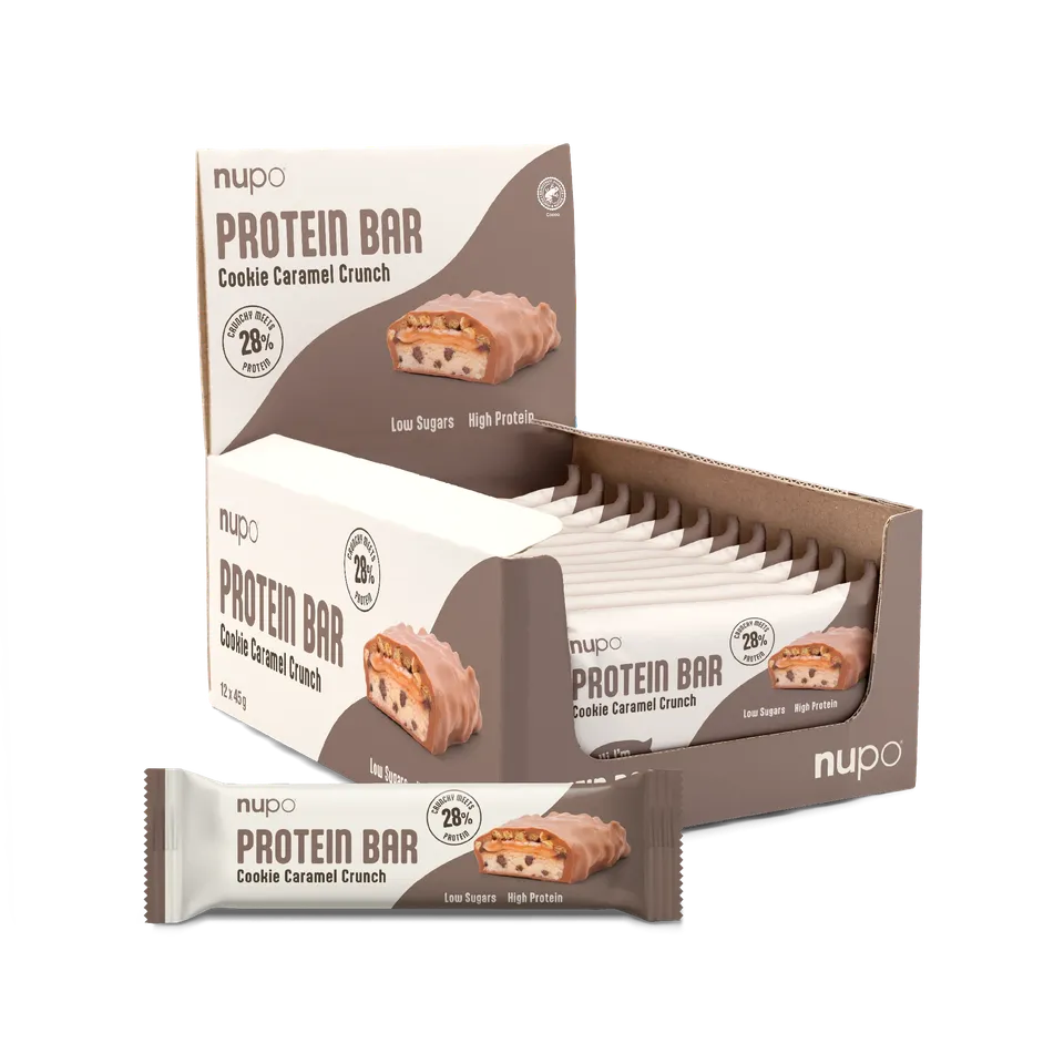 nupo-snack-proteinriegel-cookie-caramel-crunch-12-st-ck-zuckerarm image 1