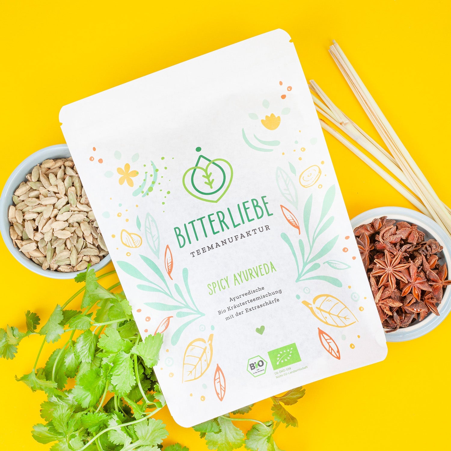 bitterliebe-spicy-ayurveda-kr-ftiger-bio-tee-kr-utertee-einzelsorte image 7