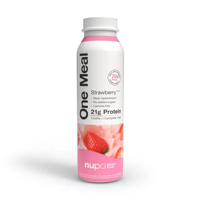 nupo-one-meal-strawberry-shake-rtd-12x-trinkfertige-mahlzeit image 1