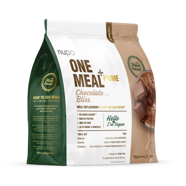nupo-one-meal-vegan-chocolate-bliss-veganes-mahlzeitenersatzpulver image 1