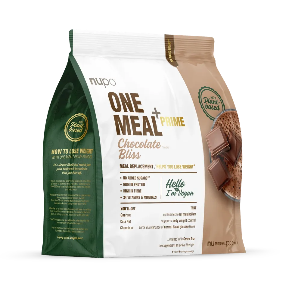 nupo-one-meal-vegan-chocolate-bliss-veganes-mahlzeitenersatzpulver image 1