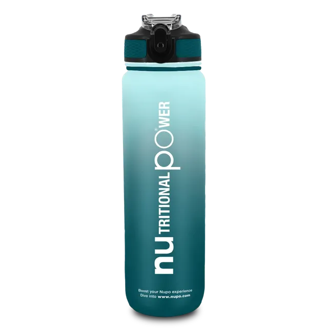 nupo-smarte-wasserflasche-1000-ml-bpa-frei-mit-trinkhalm image 1