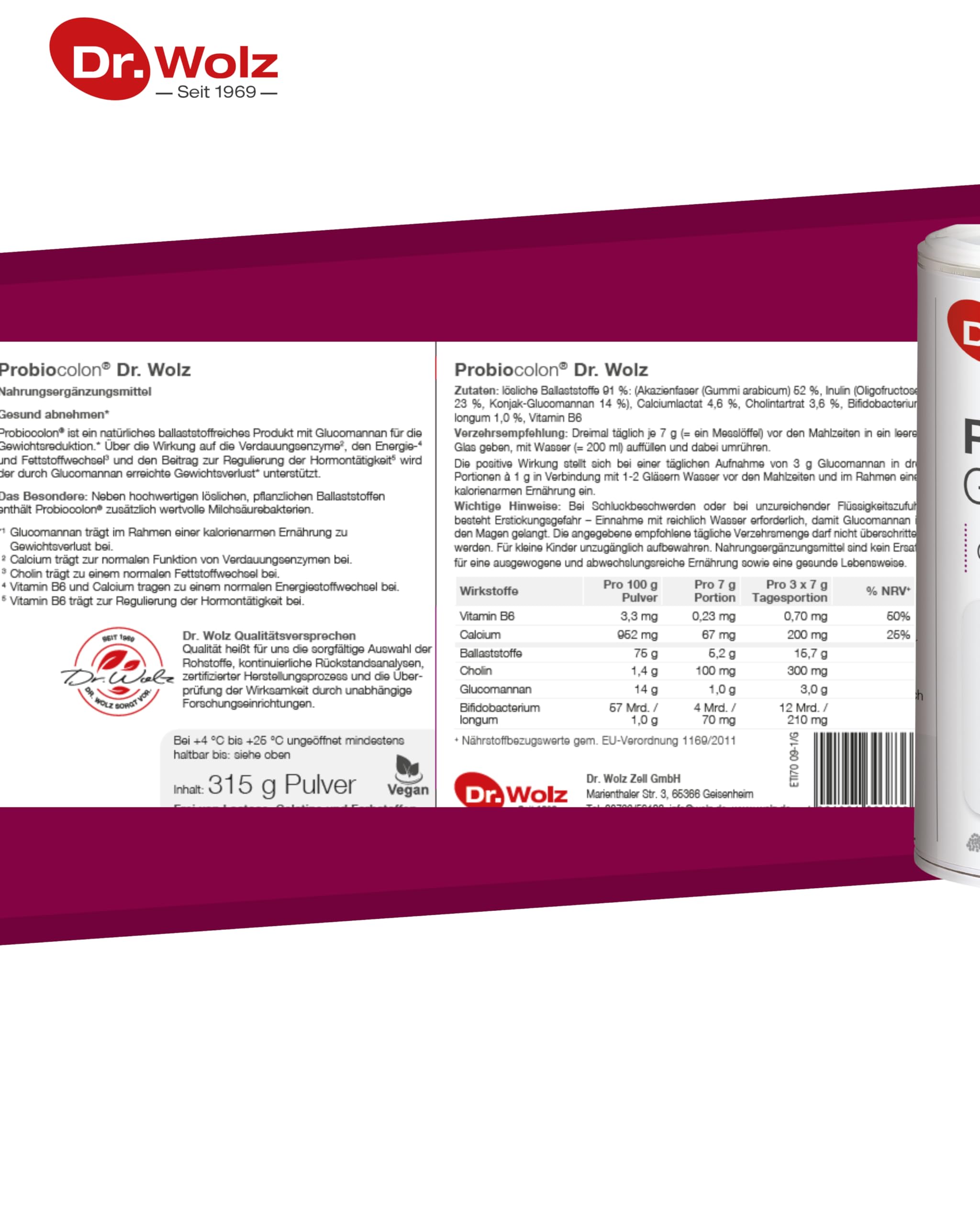 dr-wolz-probiocolon-gewichtsreduktion-pulver-315-g-mit-lebenden-bakterienkulture image 7