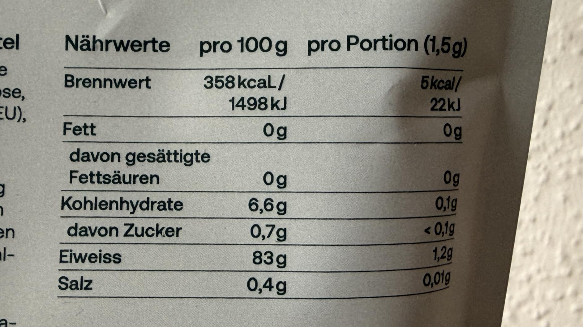 Knie und Haut sagen danke