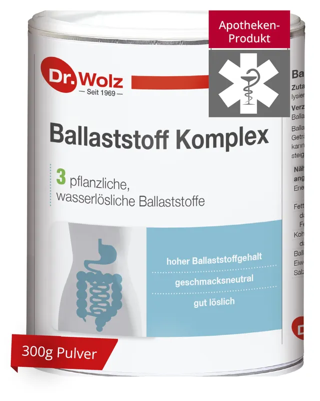 dr-wolz-ballaststoff-komplex-300-g-pulver-geschmacksneutral image 1