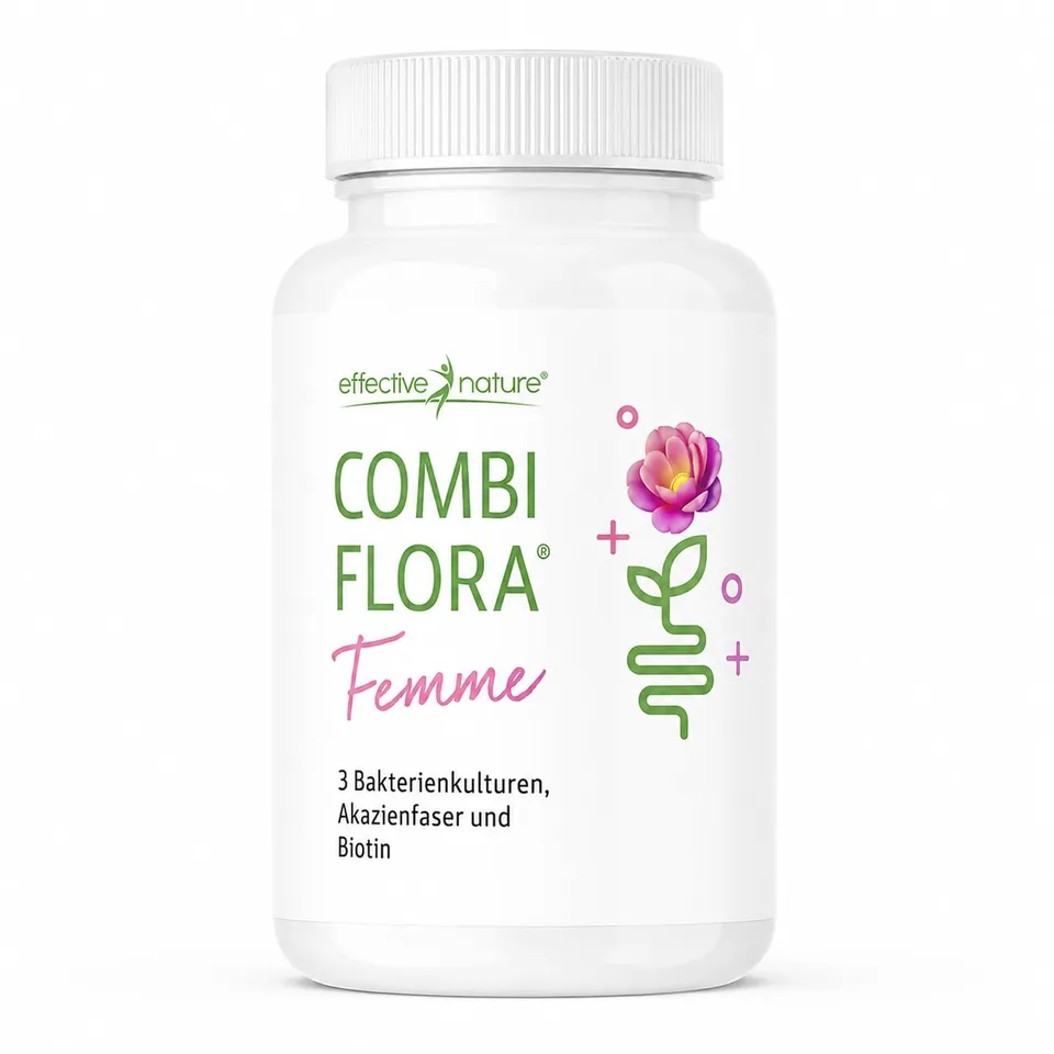 effective-nature-combi-flora-femme-milchs-urebakterien-kapseln-vegan image 1