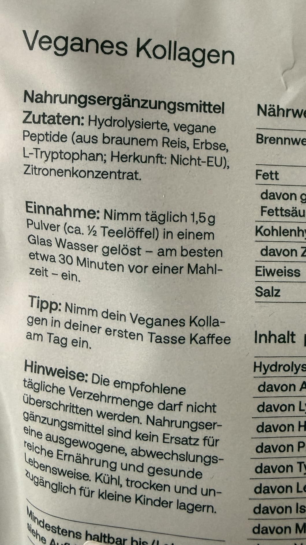 Starke Nägel nach Jahren