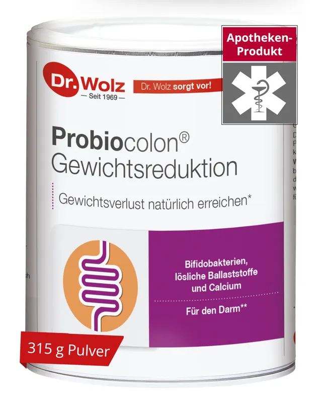 dr-wolz-probiocolon-gewichtsreduktion-pulver-315-g-mit-lebenden-bakterienkulture image 1
